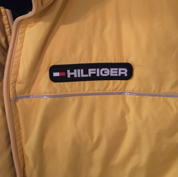 Tommy Hilfiger Yellow Puffer Jacket - Picture 3 of 4